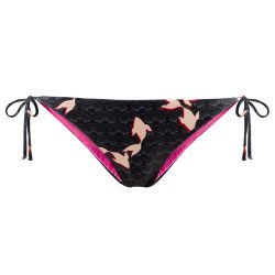 Costume a slip con stampa colorata Exotic Bikini Mina.