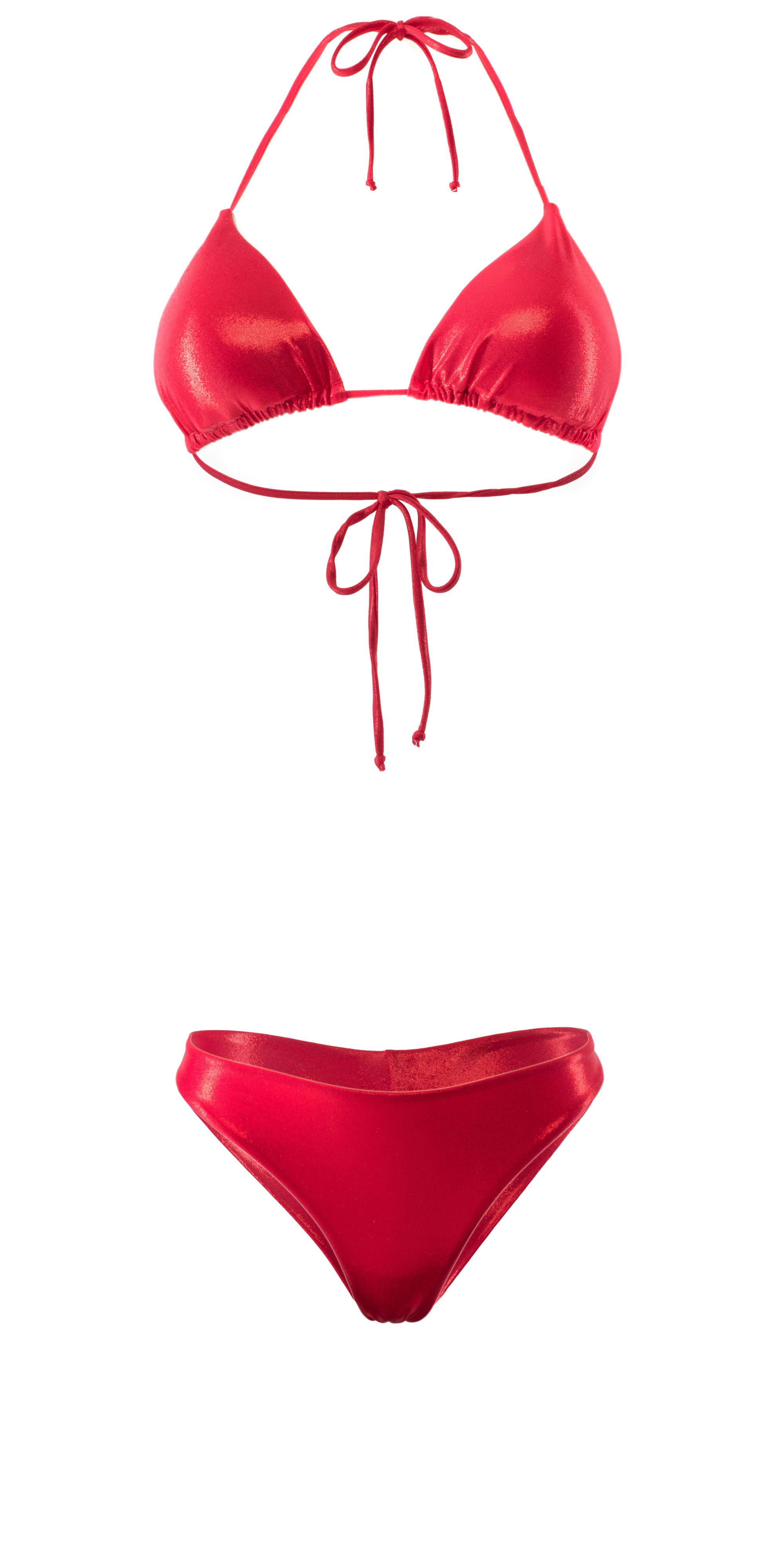 Aria - Bikini with Halterneck and Flower Detail